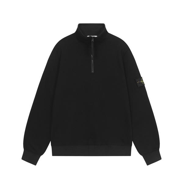 日常使い ハーフジップ スウェット 2026新作コーデ STONE ISLAND ストーンアイランド コピー