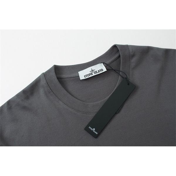 STONE ISLAND ストーンアイランド コピー 軽快着用 ロングスリーブ Tシャツ ソフトタッチ クリーン