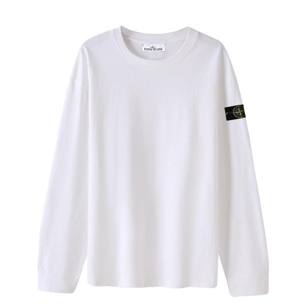 STONE ISLAND ストーンアイランド コピー 軽快着用 ロングスリーブ Tシャツ ソフトタッチ クリーン