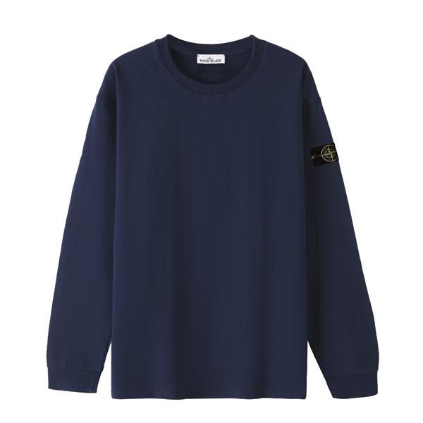 STONE ISLAND ストーンアイランド コピー 軽快着用 ロングスリーブ Tシャツ ソフトタッチ クリーン