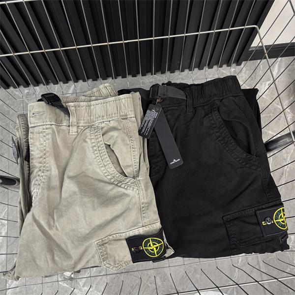 STONE ISLAND ストーンアイランド コピー 2026新作 ウォッシュ カーゴパンツ 実用ポケット