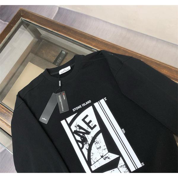 2026新作 視線集中 スウェット アートプリント STONE ISLAND ストーンアイランド コピー