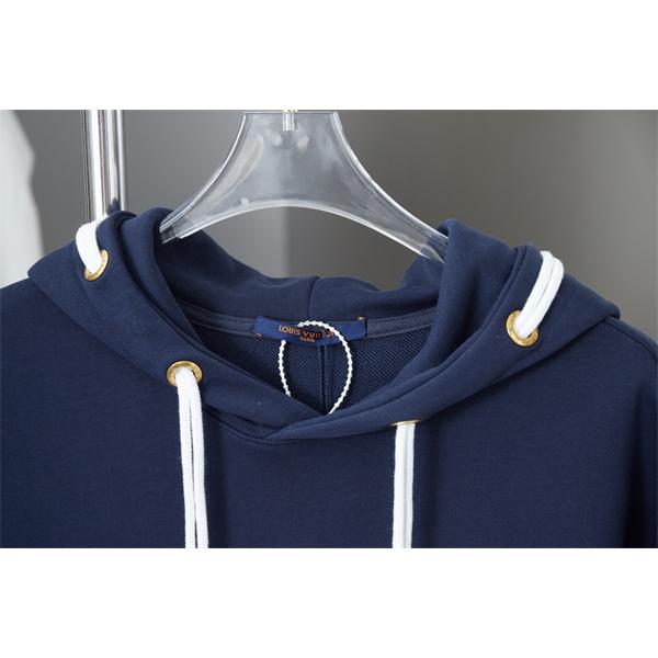  LOUIS VUITTON ルイヴィトン コピー パーカー 異素材ポケット 洗練感 2026新作 プレミアム