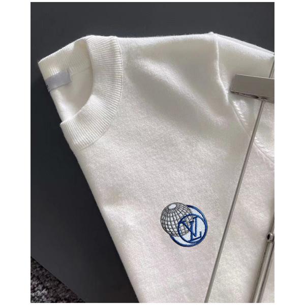 2026新作 ニット ワンポイント刺繍 軽やか質感 上質 LOUIS VUITTON ルイヴィトン コピー