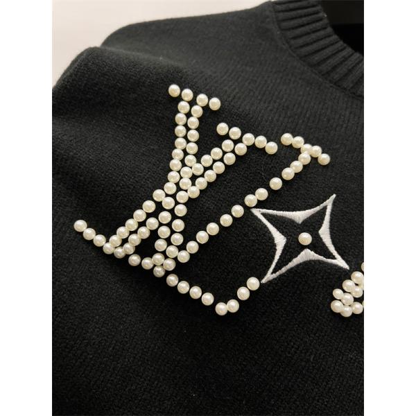 ニット パールアクセント 上品 2026新作 入手困難 LOUIS VUITTON ルイヴィトン コピー