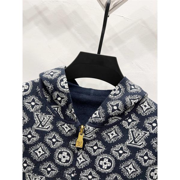 視線集中 LOUIS VUITTON ルイヴィトン コピー ジップフーディ 数量限定 2026新作コーデ