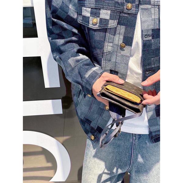 2026新作 トレンド チェック LOUIS VUITTON ルイヴィトン コピー デニム ジャケット 防風  