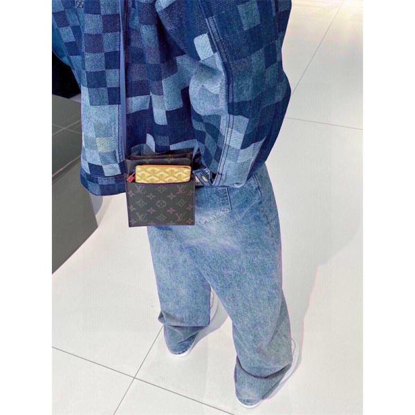 2026新作 トレンド チェック LOUIS VUITTON ルイヴィトン コピー デニム ジャケット 防風  