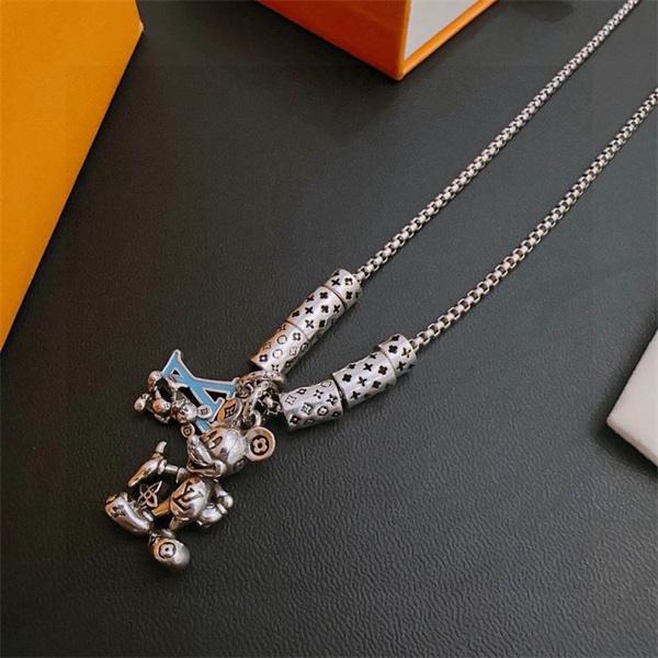 遊び心あふれる LOUIS VUITTON ルイヴィトン コピー ネックレス 個性派 ユニセックス 