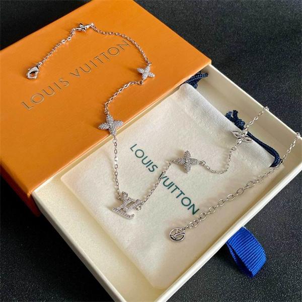 洗練チェーン LOUIS VUITTON ルイヴィトン コピー ネックレス シンプル 上品 ユニセックス