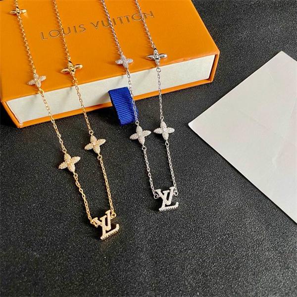 洗練チェーン LOUIS VUITTON ルイヴィトン コピー ネックレス シンプル 上品 ユニセックス
