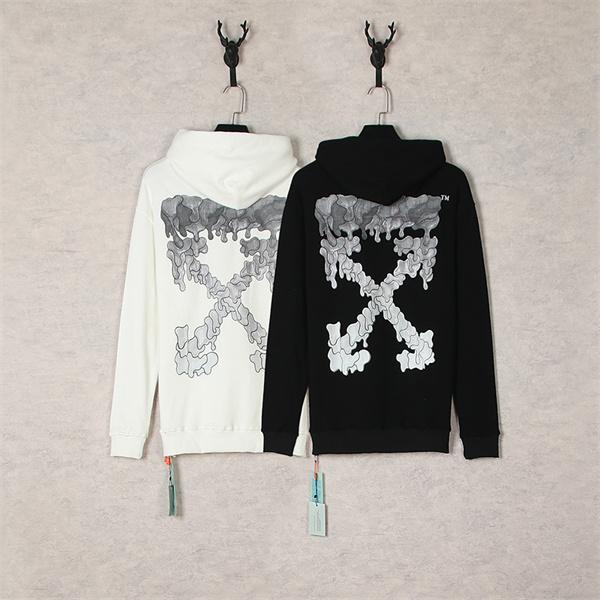 2026新作 人気注目 プリント パーカー ストリート Off-White オフホワイト コピー