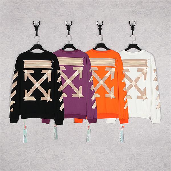 Off-White オフホワイト コピー 存在感抜群 アートプリント オーバーサイズ フーディー モード