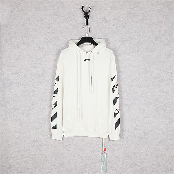 2026新作 Off-White オフホワイト コピー バックプリント パーカー 高級感 トレンドモデル