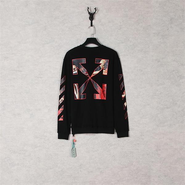Off-White オフホワイト コピー プレミアム おすすめ  激安 プリント スウェット 個性派