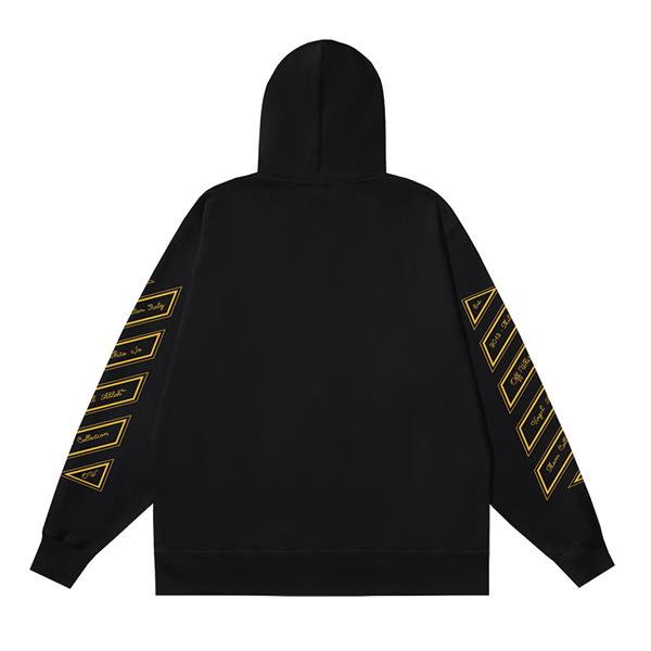 スポーティ映え Off-White オフホワイト コピー フルジップ パーカー 機能美 ストリート定番