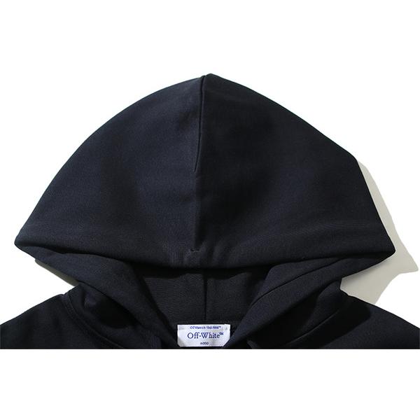 スポーティ映え Off-White オフホワイト コピー フルジップ パーカー 機能美 ストリート定番