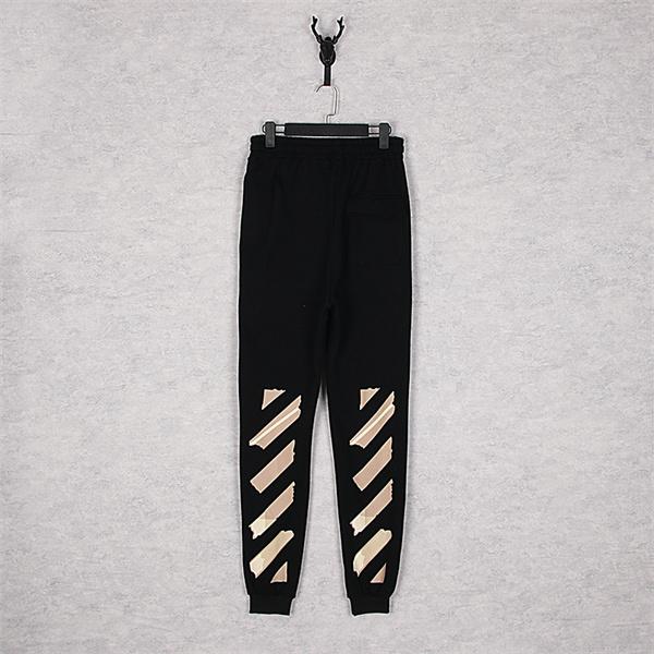 Off-White オフホワイト コピー 人気配色 プリント スウェット パンツ バランス良好 デイリー