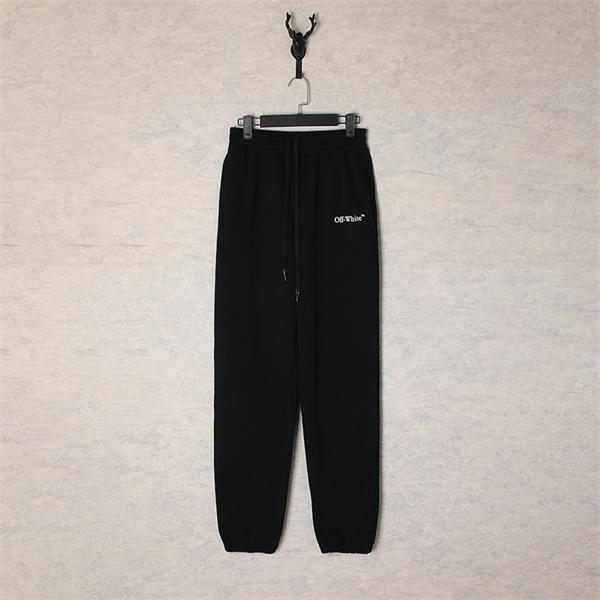 クール印象 メタリック調 Off-White オフホワイト コピー スウェット パンツ 洗練ストリート