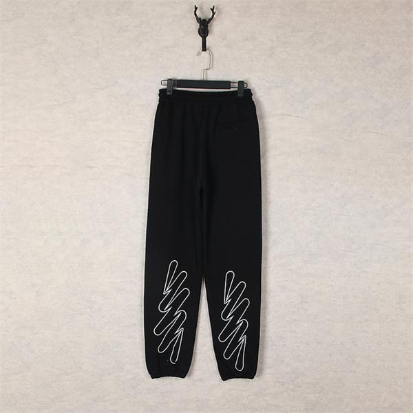 2026新作 プリント スウェット パンツ 快適フィット 日常使い Off-White オフホワイト コピー