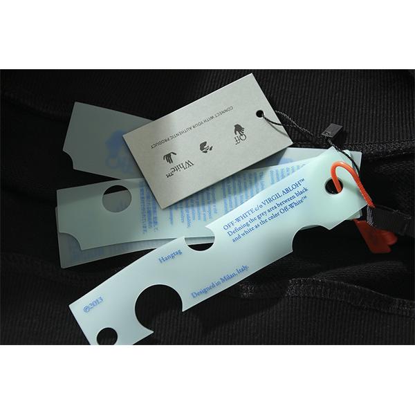 Off-White オフホワイト コピー アート感際立つ ハンドドロー風 クロス バックプリント パーカー 