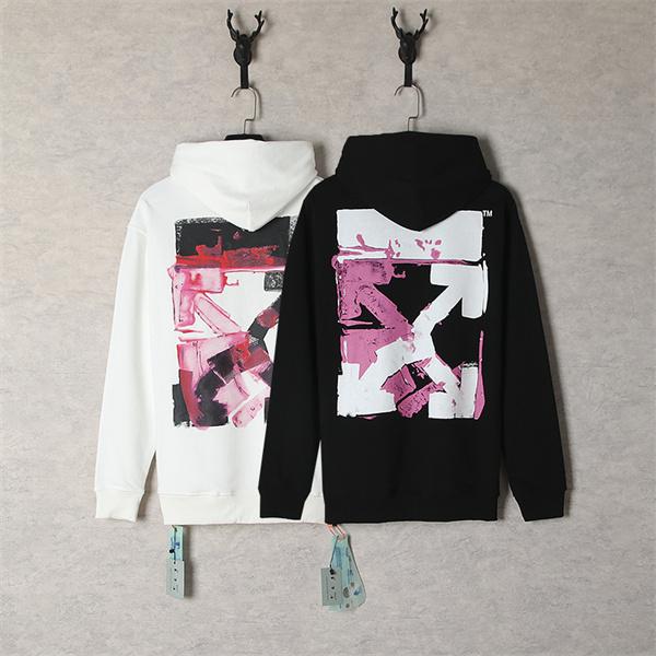 個性派注目 2026新作 Off-White オフホワイト コピー パーカー モードミックス プレミアム