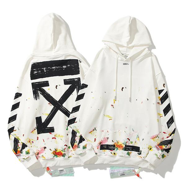入手困難 2026新作 プリント Off-White オフホワイト コピー パーカー 視線集中モデル