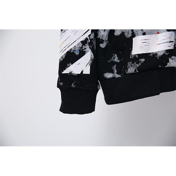 重厚感演出 2026新作 バックプリント Off-White オフホワイト コピー パーカー 人気