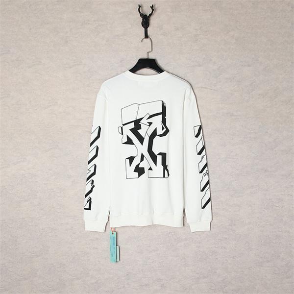 Off-White オフホワイト コピー 入手困難 プリント スウェット 当店イチオシ モード系