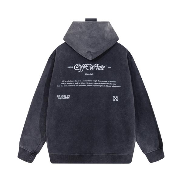 ヴィンテージ調 プリント Off-White オフホワイト コピー パーカー プレミアム おすすめ 