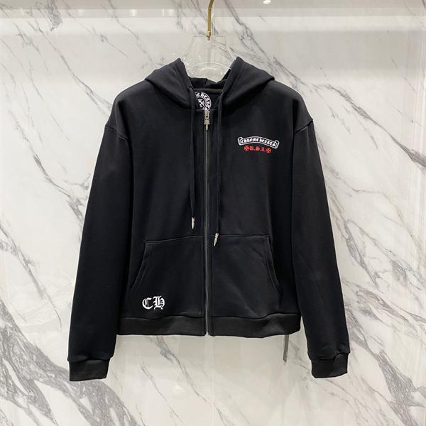 CHROME HEARTS クロムハーツ コピー 定番進化 ジップパーカー 上質 厚手 ミニマル 2026新作