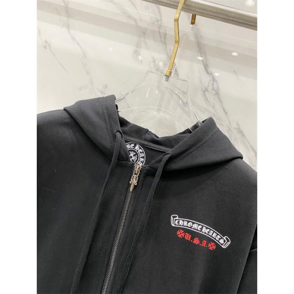 CHROME HEARTS クロムハーツ コピー 定番進化 ジップパーカー 上質 厚手 ミニマル 2026新作