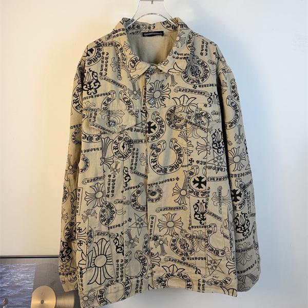 2026新作 個性派必見 プリント CHROME HEARTS クロムハーツ コピー フーディー アート感 