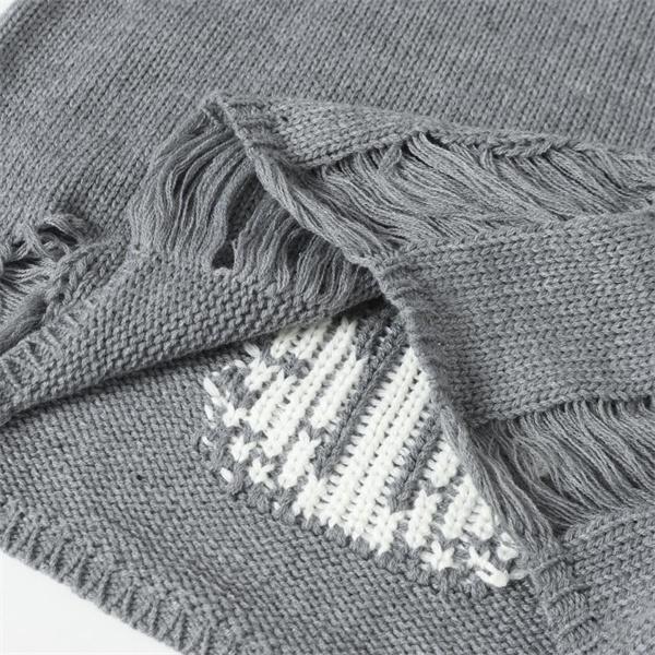 ダメージニット クロスモチーフ 立体感 グランジ系 CHROME HEARTS クロムハーツ コピー