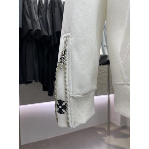 CHROME HEARTS クロムハーツ コピー 黒ミニマル 期間限定 ジップパーカー 上質 厚手 洗練