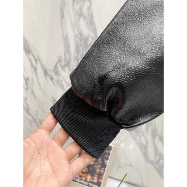 ブラック 刺繍 CHROME HEARTS クロムハーツ コピー スタジャン レザー切替 無骨 プレミアム