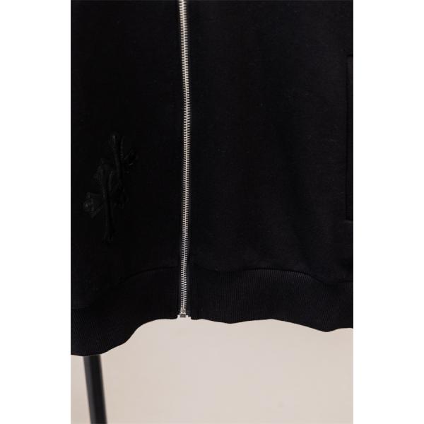 ブラック 2026新作コーデ ジップフーディー 低調 上品 CHROME HEARTS クロムハーツ コピー