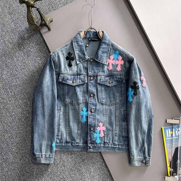 CHROME HEARTS クロムハーツ コピー ブルー 2026新作 デニムジャケット 遊び心 個性派 おすすめ
