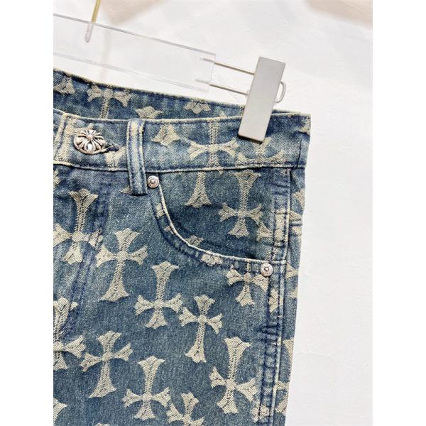 数量限定 CHROME HEARTS クロムハーツ コピー デニムパンツ 重厚 ヴィンテージ感 2026新作