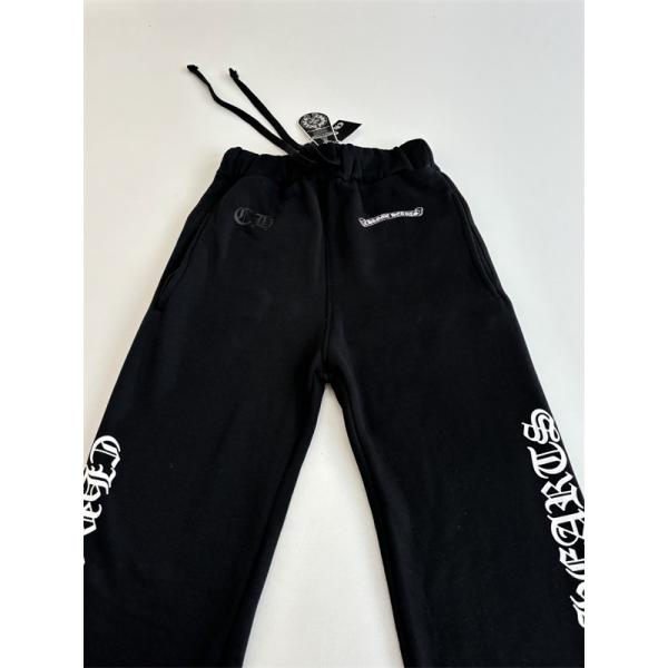 2026新作 ブラック プリント ジョガーパンツ 厚手 洗練 CHROME HEARTS クロムハーツ コピー