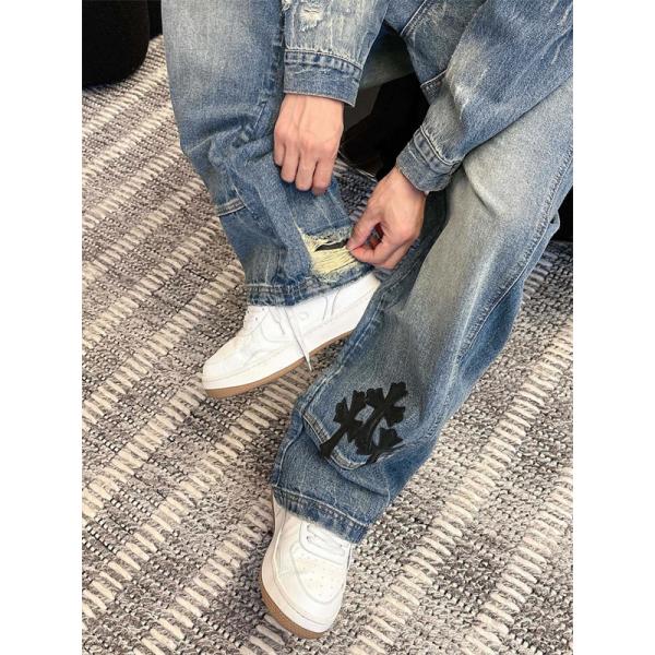 2026新作 期間限定 デニムパンツ お洒落 当店イチオシ CHROME HEARTS クロムハーツ コピー