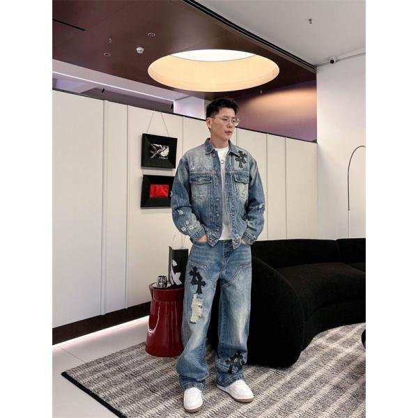 2026新作 期間限定 デニムパンツ お洒落 当店イチオシ CHROME HEARTS クロムハーツ コピー