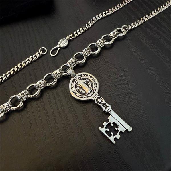 入手困難 シルバーネックレス 2026新作 希少 注目 CHROME HEARTS クロムハーツ コピー