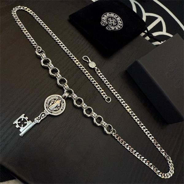 入手困難 シルバーネックレス 2026新作 希少 注目 CHROME HEARTS クロムハーツ コピー