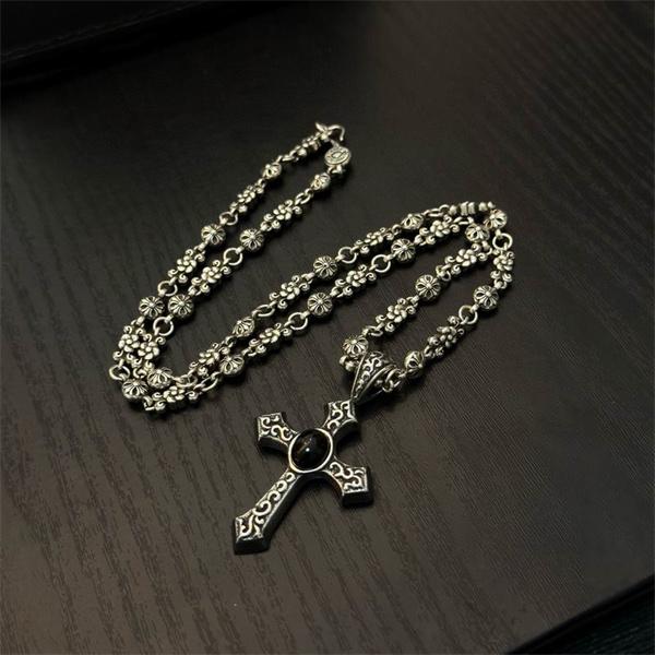 CHROME HEARTS クロムハーツ コピー 2026新作 プレミアム品質 シルバーネックレス 話題