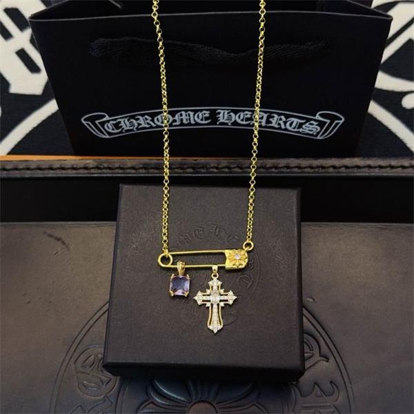 人気上昇中 ゴールド CHROME HEARTS クロムハーツ コピー ネックレス 高級感 2026新作