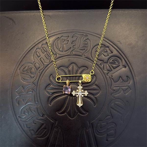 人気上昇中 ゴールド CHROME HEARTS クロムハーツ コピー ネックレス 高級感 2026新作