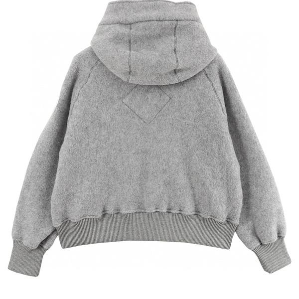 保温性抜群 ライトグレー ジップパーカー 温か素材 冬 Canada Goose カナダグース コピー