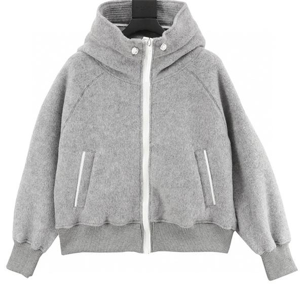 保温性抜群 ライトグレー ジップパーカー 温か素材 冬 Canada Goose カナダグース コピー