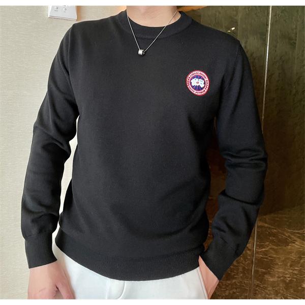 定番人気 ブラック Canada Goose カナダグース コピー ニット 快適 肌触り良好 2026新作